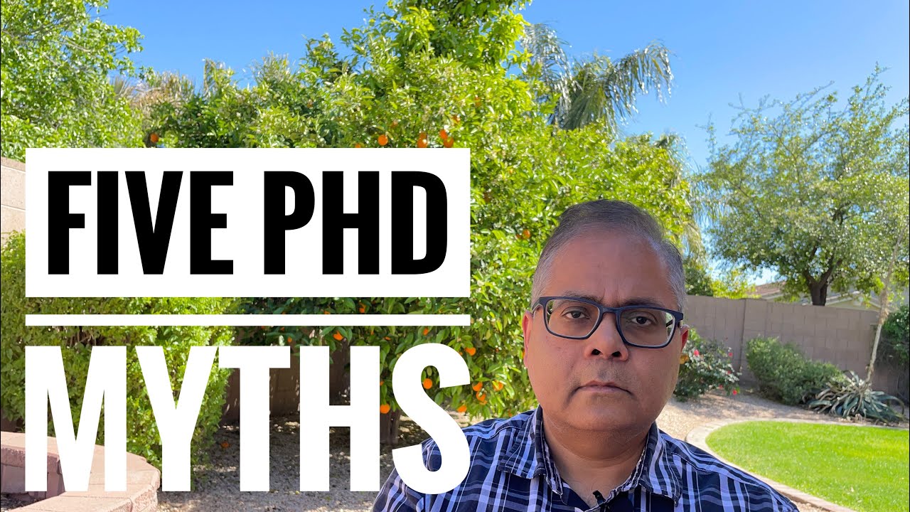 Don't believe in these five PhD myths
