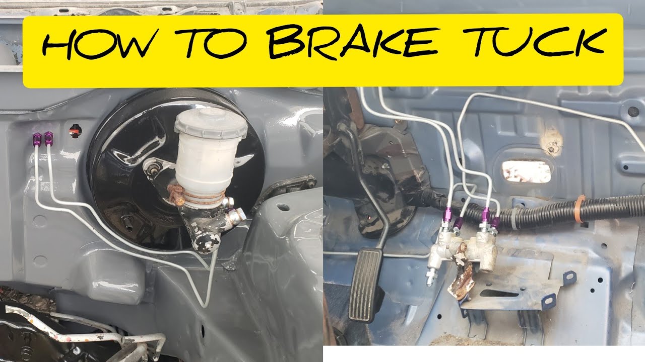 How to brake tuck your eg civic |D.I.Y.| (EG civic turbo build) colorfittings kit