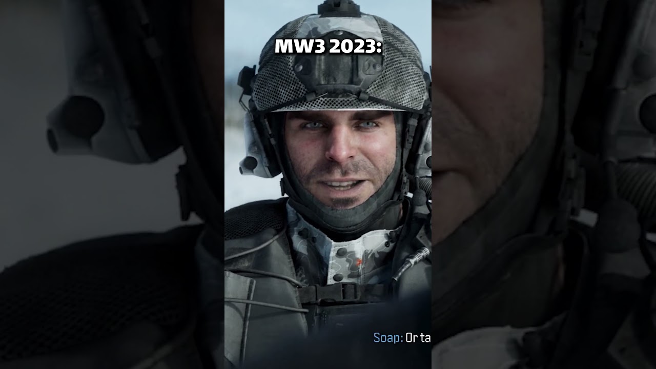 Shepherd in MW3 2023 vs MW2CR