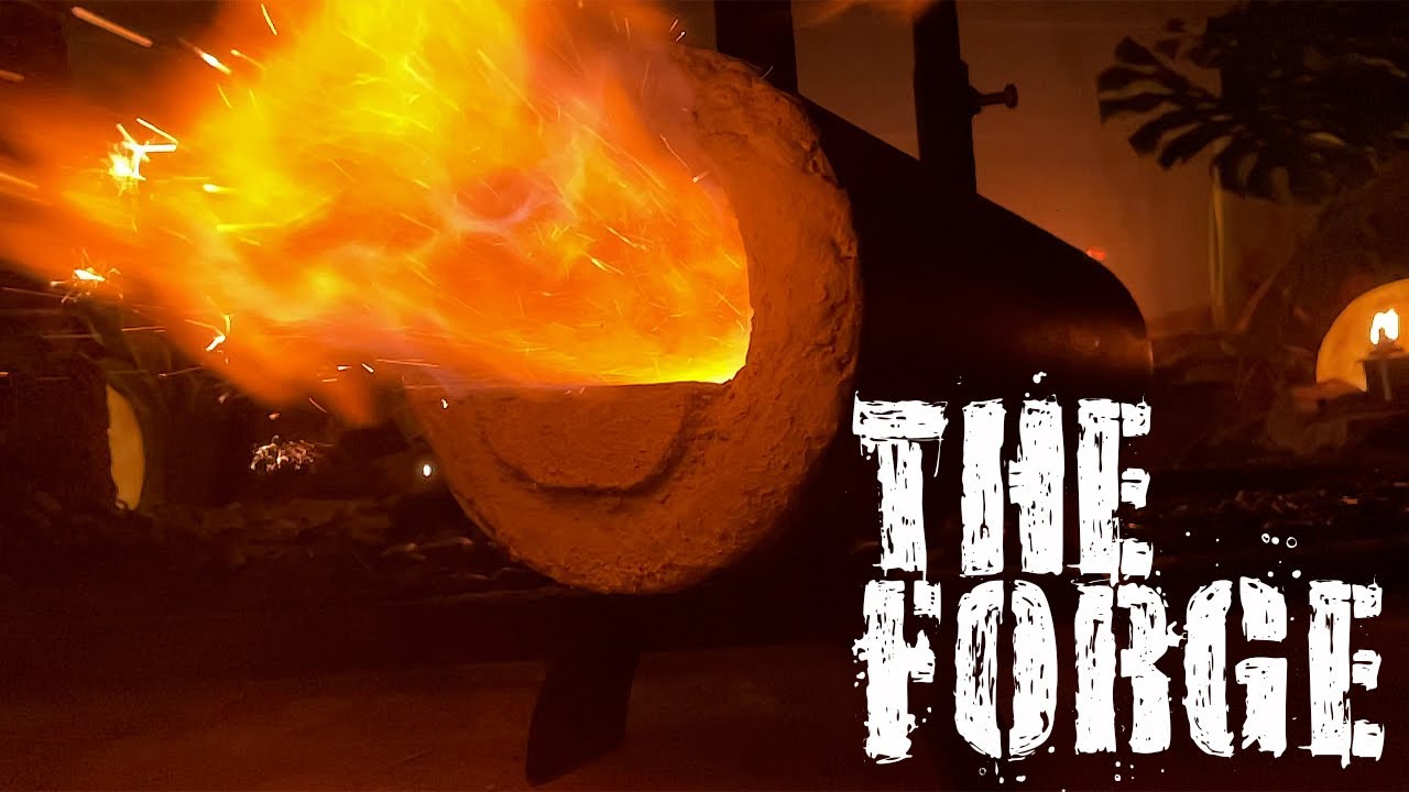 Making a Forge from a Scuba Tank