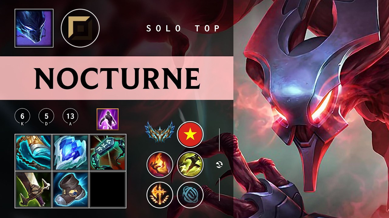 Nocturne Top vs Shen - VN Challenger Patch 26.05