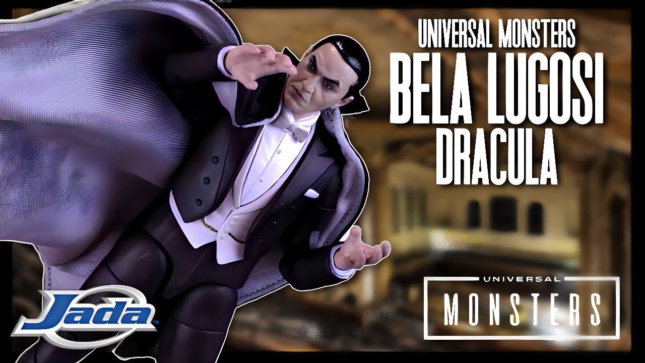 Jada Toys Universal Monsters Dracula Bela Lugosi Stage Play Version | Spooky Spot 2023