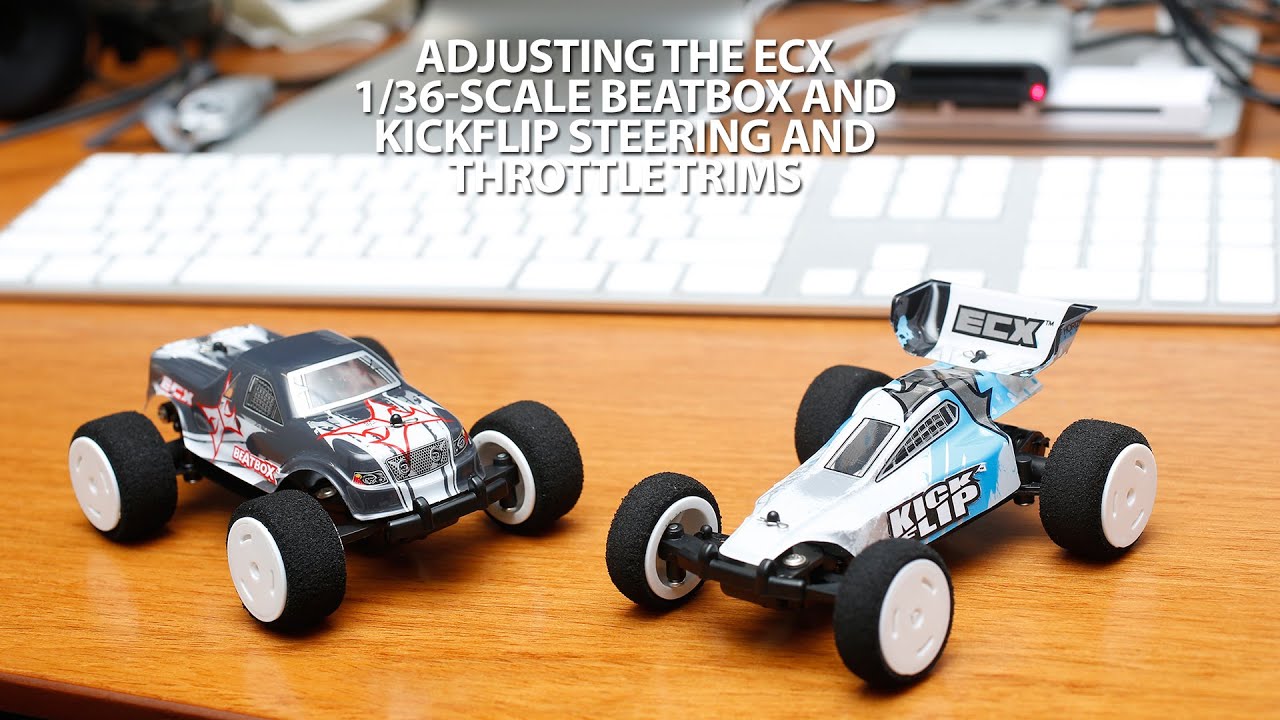 HorizonHobby.com How-To: Adjusting the Trim Settings on the ECX BeatBox and KickFlip
