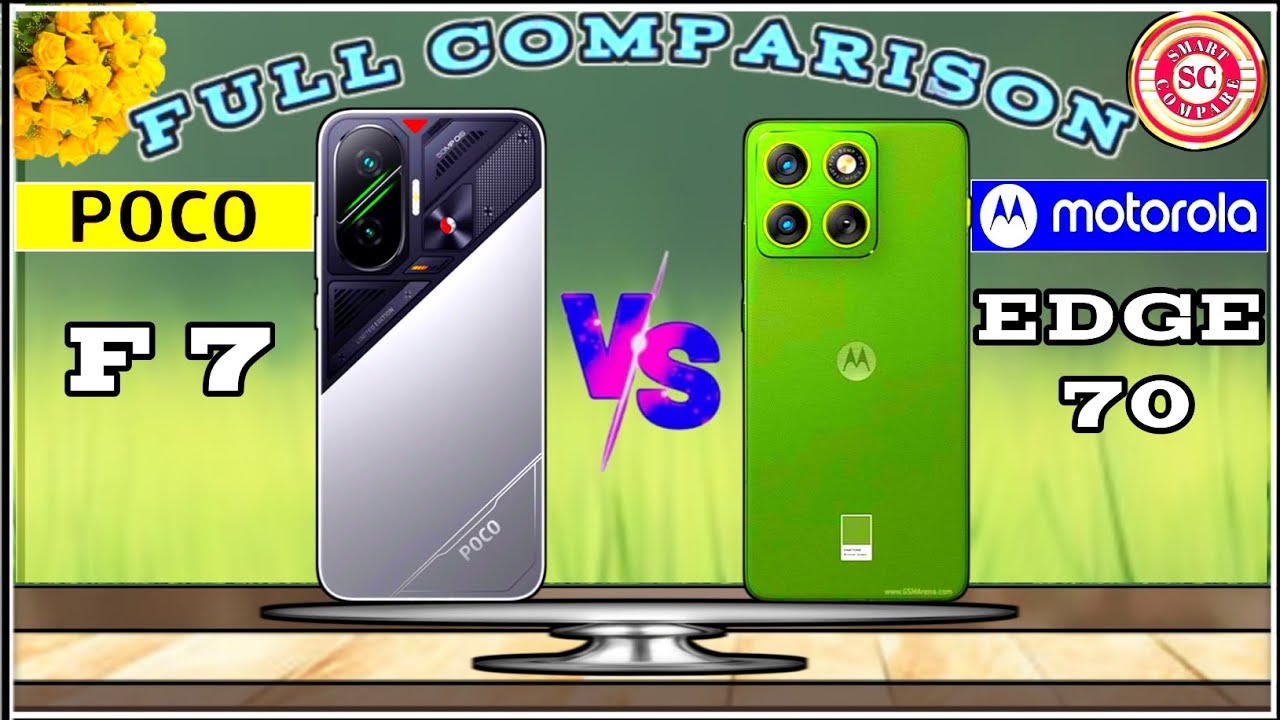 POCO F 7 (V/S) MOTOROLA EDGE 70⚡FULL COMPARISON🔥 SMART COMPARE : WHICH ONE BETTER ?