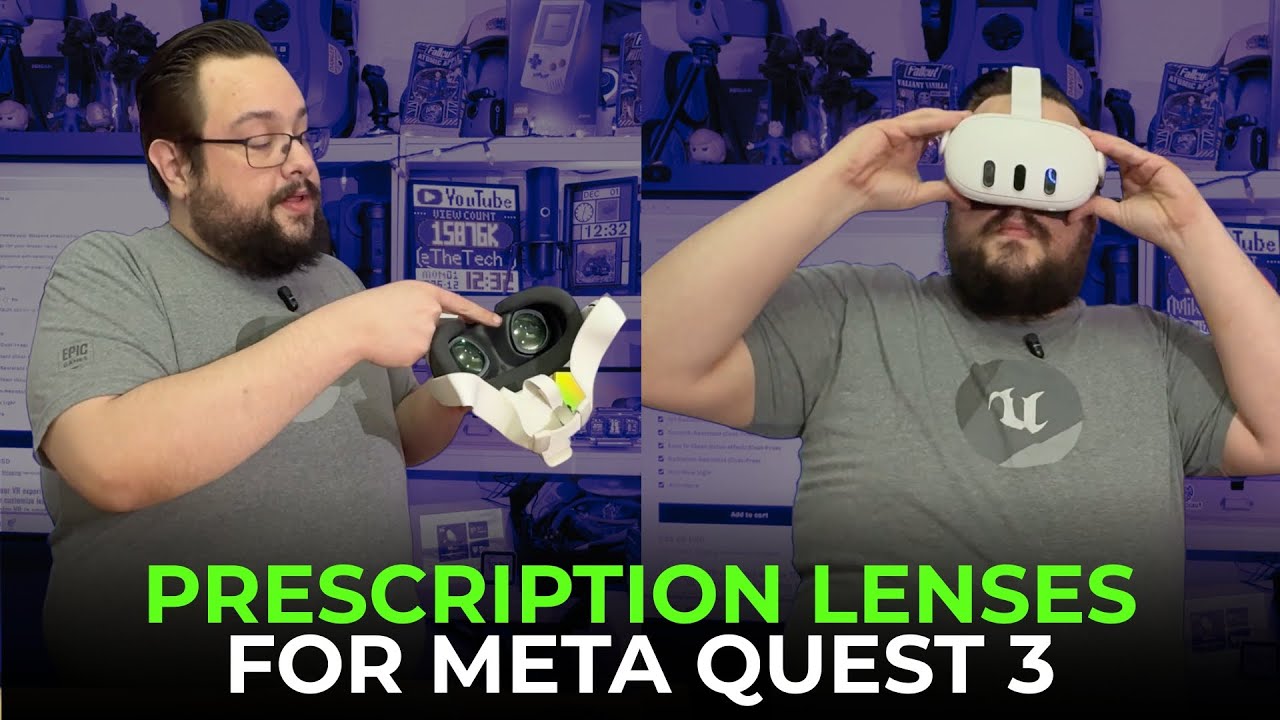 Meta Quest 3 Prescription Lenses Review — End Glasses in VR Forever!