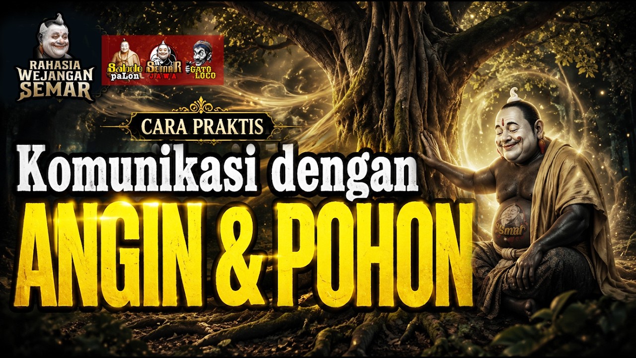 Rahasia Ilmu MENYAPA Pohon & Angin — Cara Latihan Praktis Versi Semar ‼️ #semarjawa #semarbercerita
