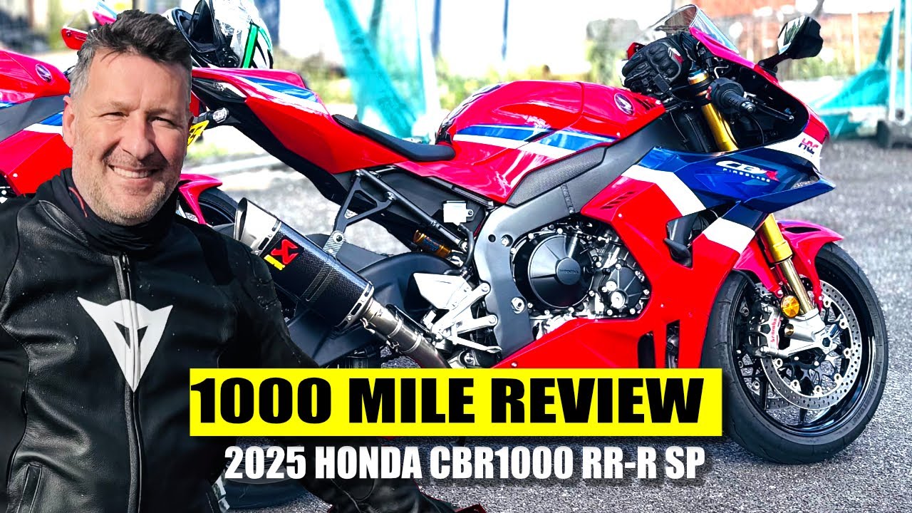 1000 Mile Review. The Honda 2025 CBR1000RR-R SP Fireblade