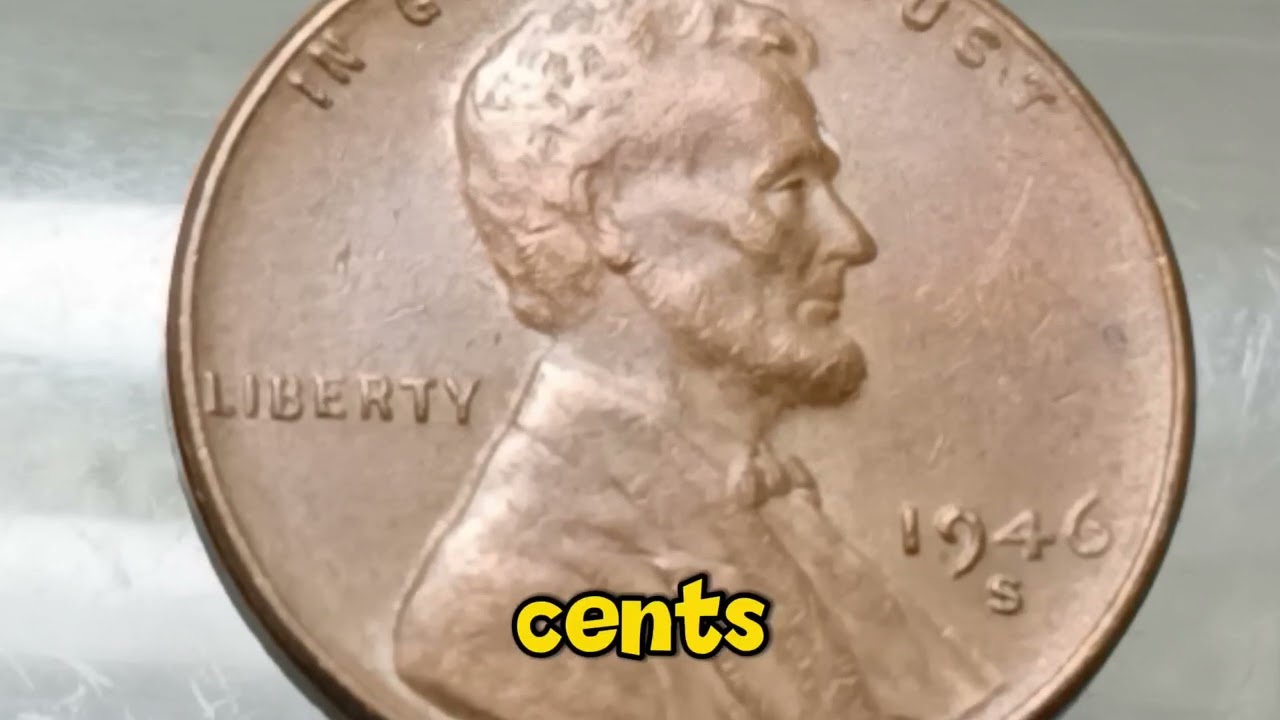 🇺🇸1946S Wheat Penny Value &ndash; Rare Lincoln Cent Worth Money?💰#1946WheatPenny #WheatPennyValue