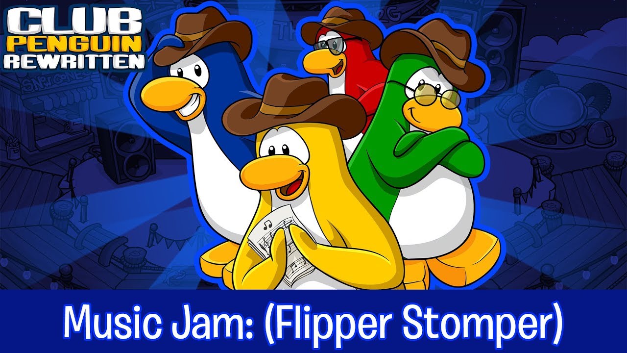 Club Penguin Rewritten Music: Music Jam - (Flipper Stomper)