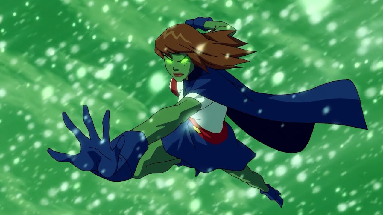 Miss Martian Powers and Fight Scenes - Young Justice Season 1