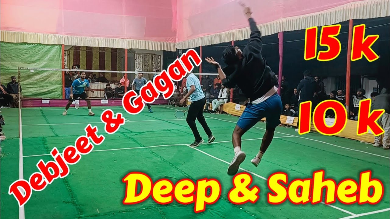 Gagan & Debjeet vs Dep & Saheb Betai Badminton Tournament, Young Star Club