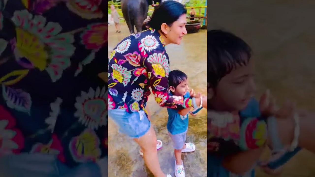 Thailand Day 4 Vlog 🇹🇭 Elephant Art Space & Secret Bay Cafe  #travel #thailand #trending #viral 