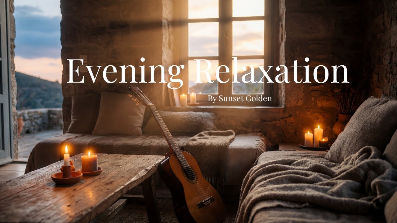 Spanish Guitar for Evening Relaxation | Calm Sunset Guitar  Music (4 Hours)