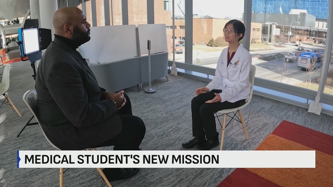 KU Medical student turns near-death diagnosis into fight for reform