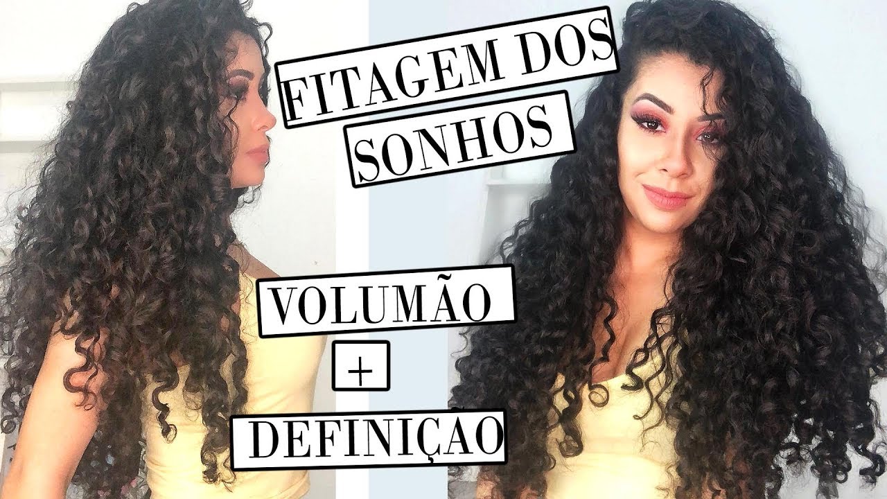 FITAGEM VOLUMÃO + DEFINIÇÃO !!! | CACHOS VOLUMOSOS E DEFINIDOS