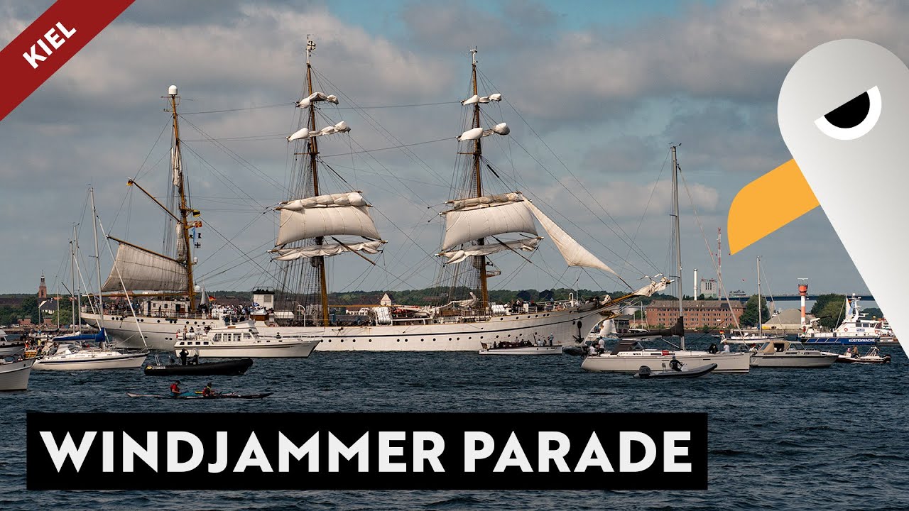 Windjammer Parade ⛵️ LIVE von der Kieler Woche