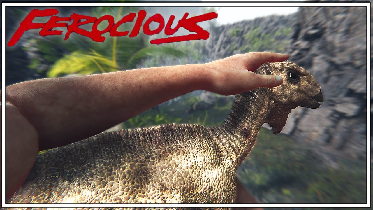We Tamed A Dinosaur That Helps Us Find Secrets... | Ferocious [Gameplay]