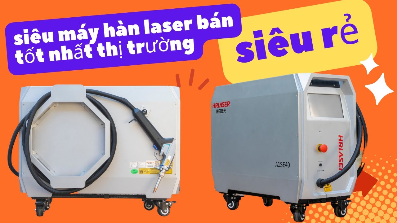 Máy Hàn laser Mini Hàn Inox Công Trình Lớn Chốt Liền Máy Hàn Laser Giá Rẻ Giảm Thêm Giá Cả 2 Vui Vẻ
