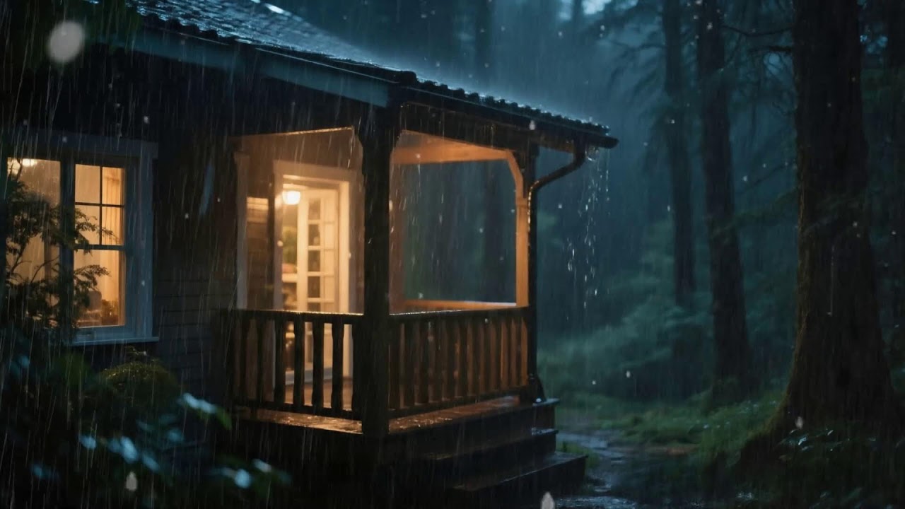 Super Heavy Rain To Sleep Immediately – Rain Sounds for Mind Reset