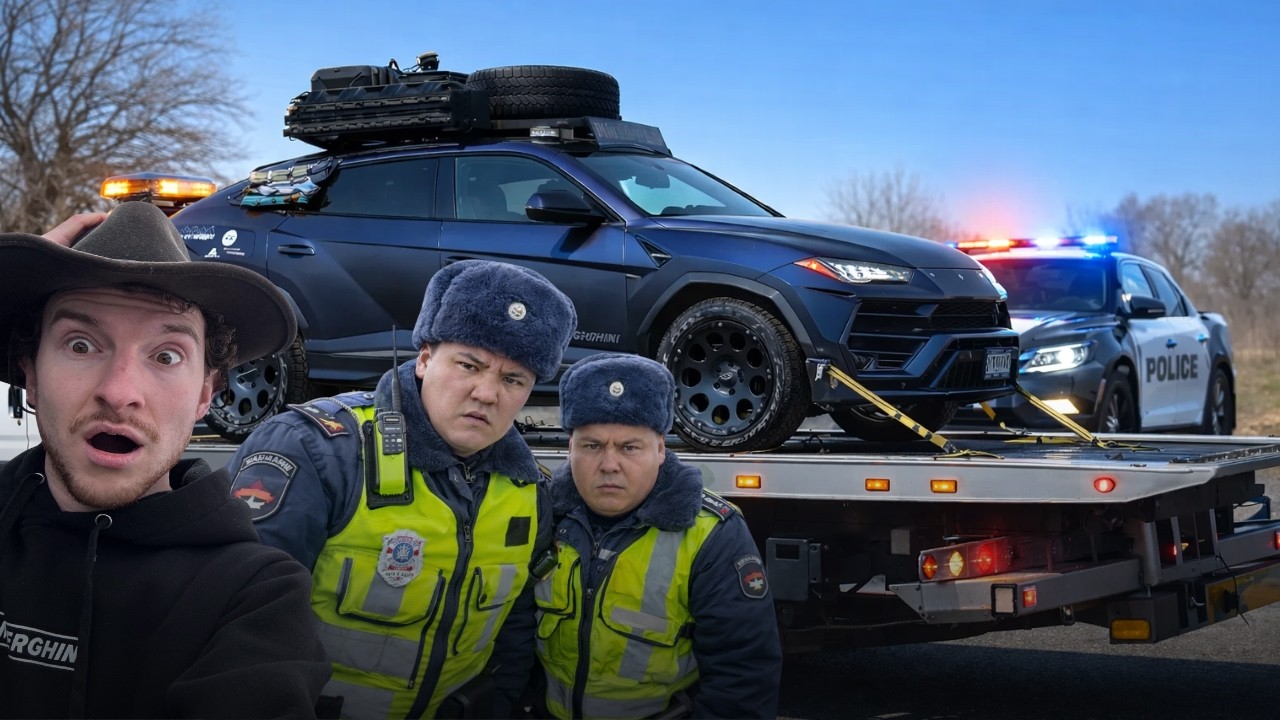 Cops want to impound my Lambo in Kyrgyzstan
