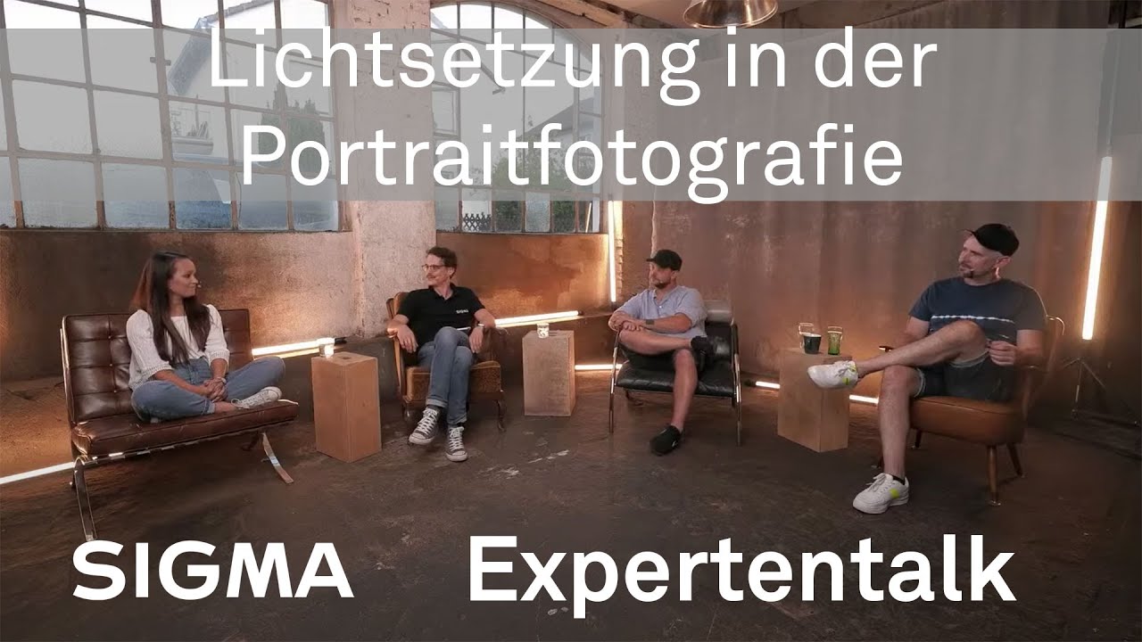 mySIGMA Expertentalk LIVE - Lichtsetzung in der Portraitfotografie