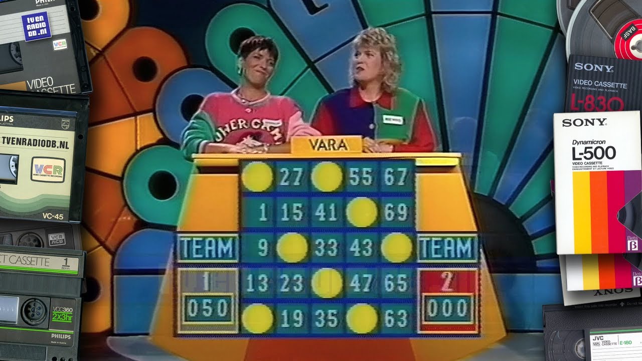 TV: Lingo (19931019) | François Boulangé | VARA | Quiz | Spel