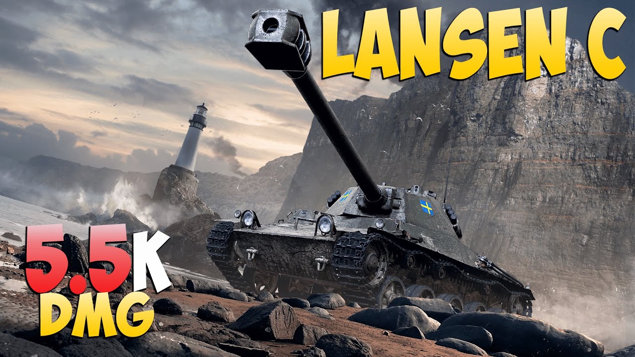 Lansen C - 7 Kills 5.5K DMG - Беззащитный! - Мир Танков
