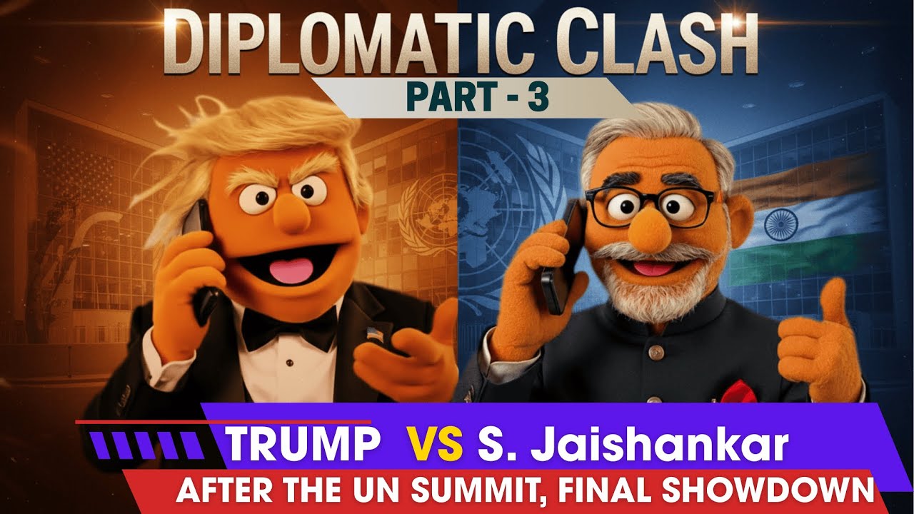 Part 3 - Trump vs India's S. Jai Shankar: Diplomatic ROAST | Comedy Gold After UN Summit Parody