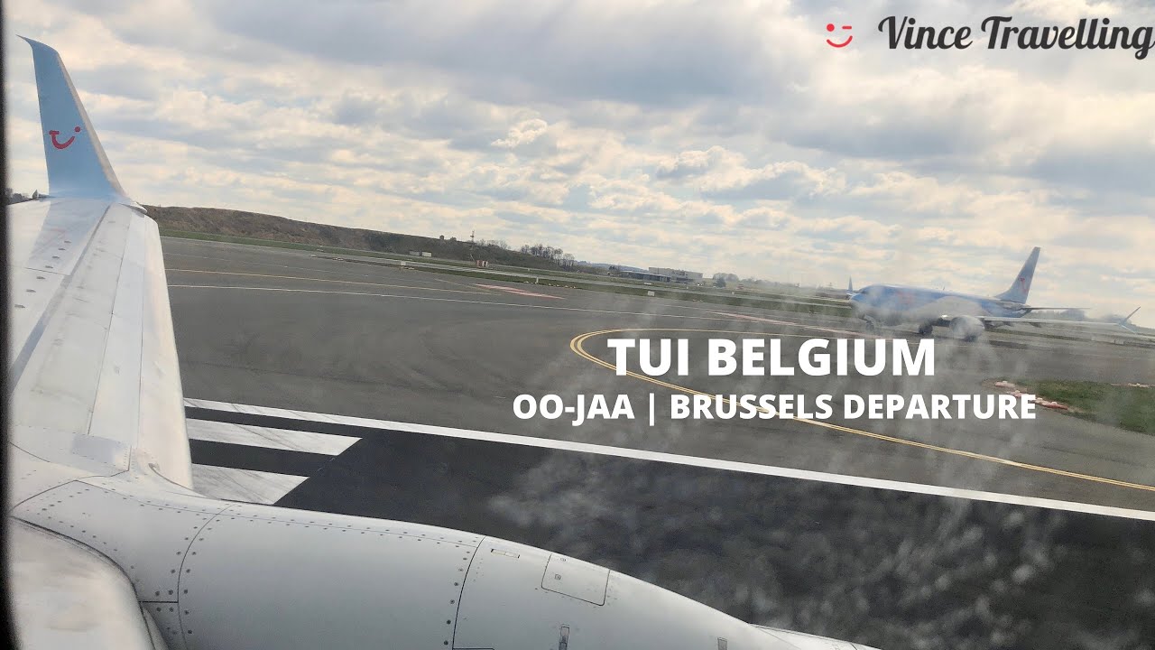 TURBULENT DEPARTURE! | TUI Belgium | Brussels Airport | Vince Travelling