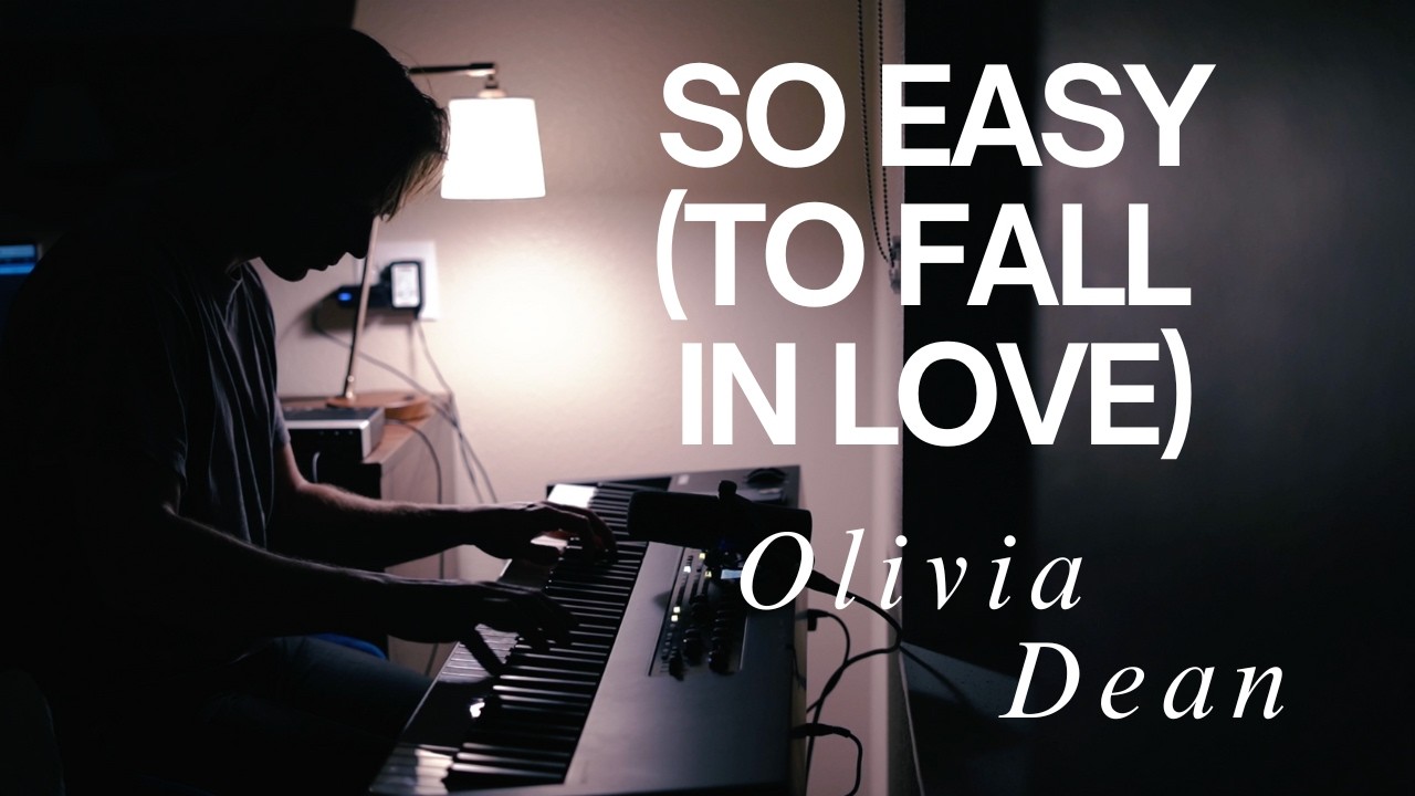So Easy (To Fall in Love) - Olivia Dean | Chill Piano Cover