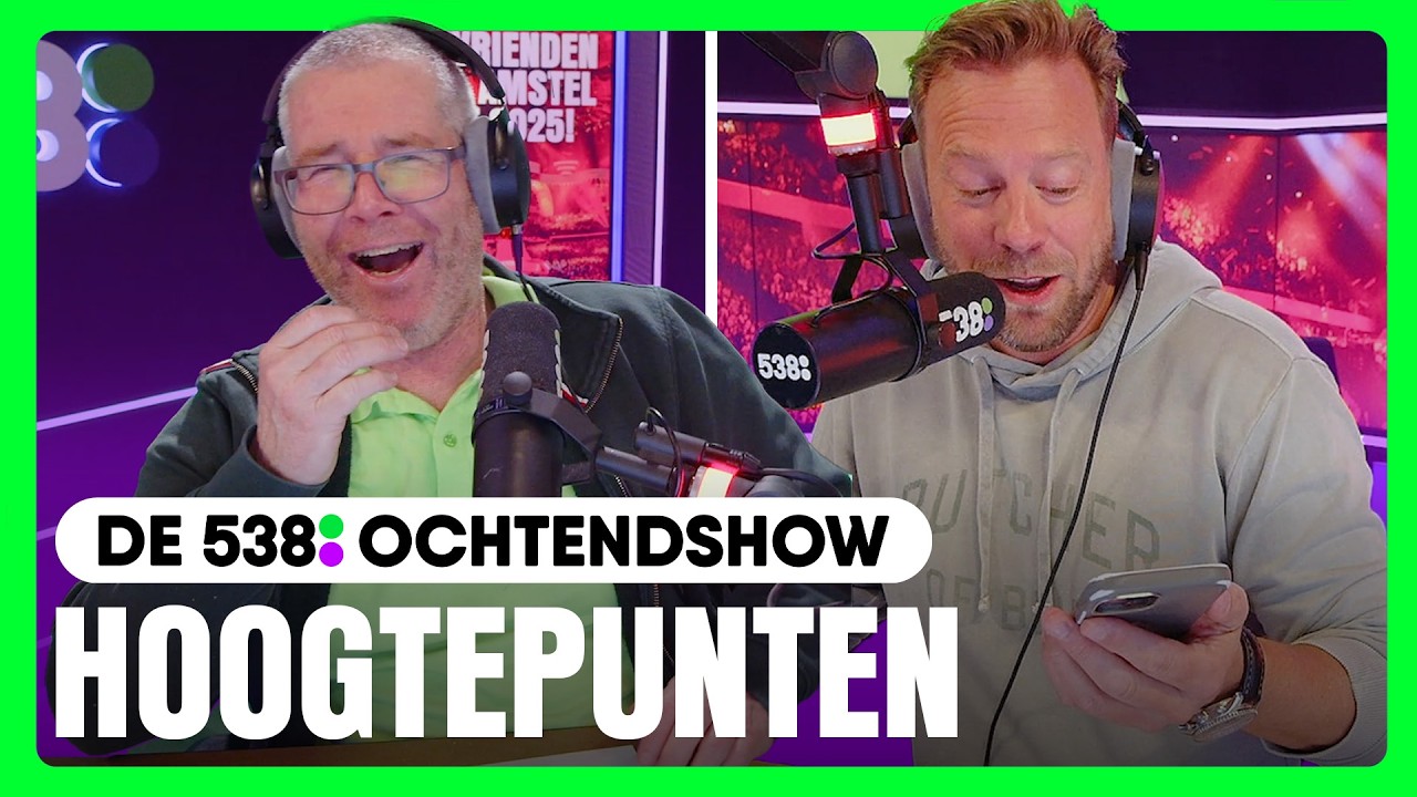 Tim krijgt appje van zijn ex tijdens de uitzending 👀📲 | Het Beste van De 538 Ochtendshow