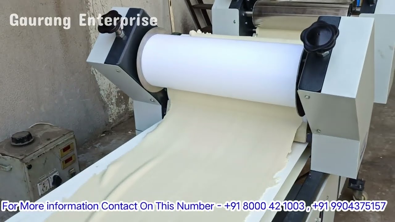 AUTOMATIC DOUGH SHEETER MACHINE (18 INCH)
