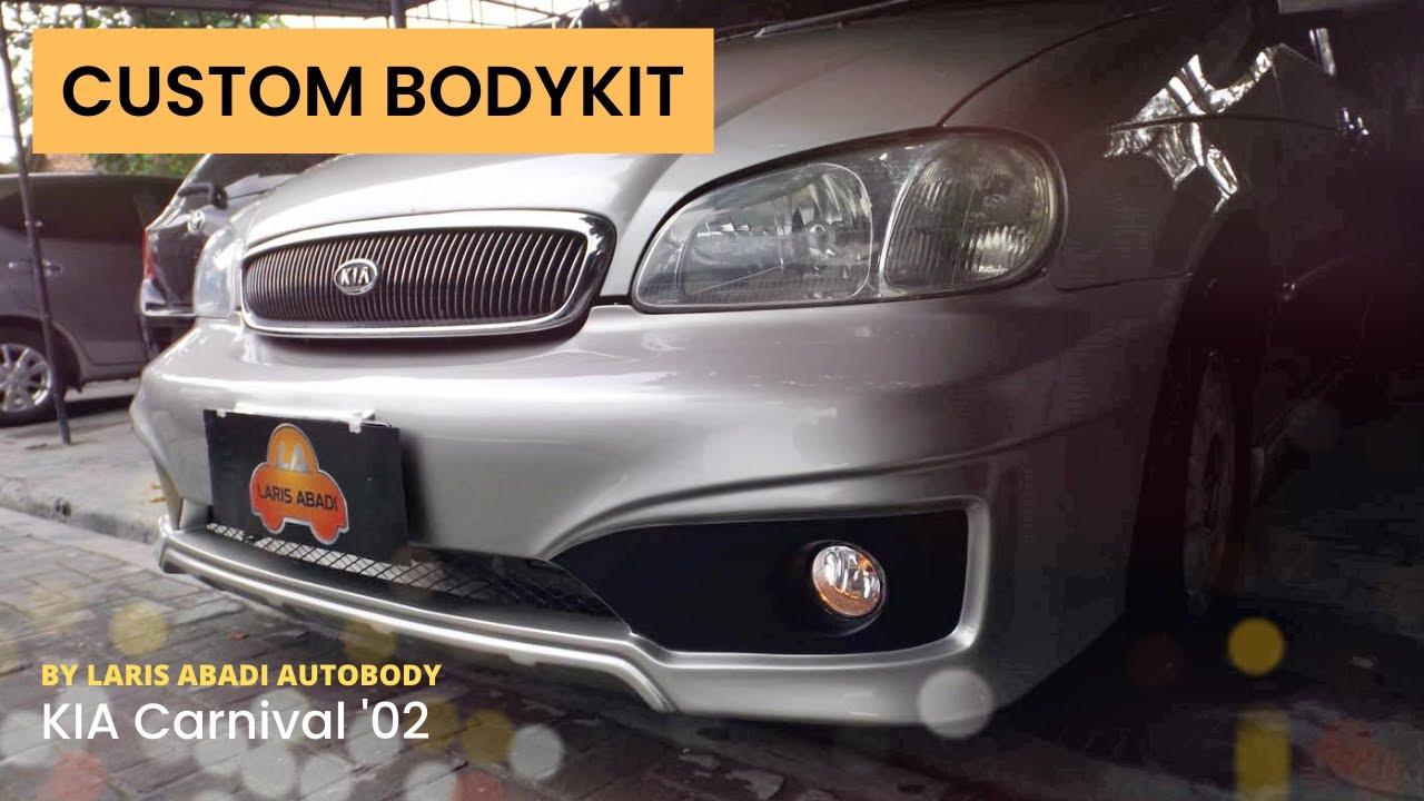 KIA Carnival, Pembuatan Custom Bodykit berbahan Fiber