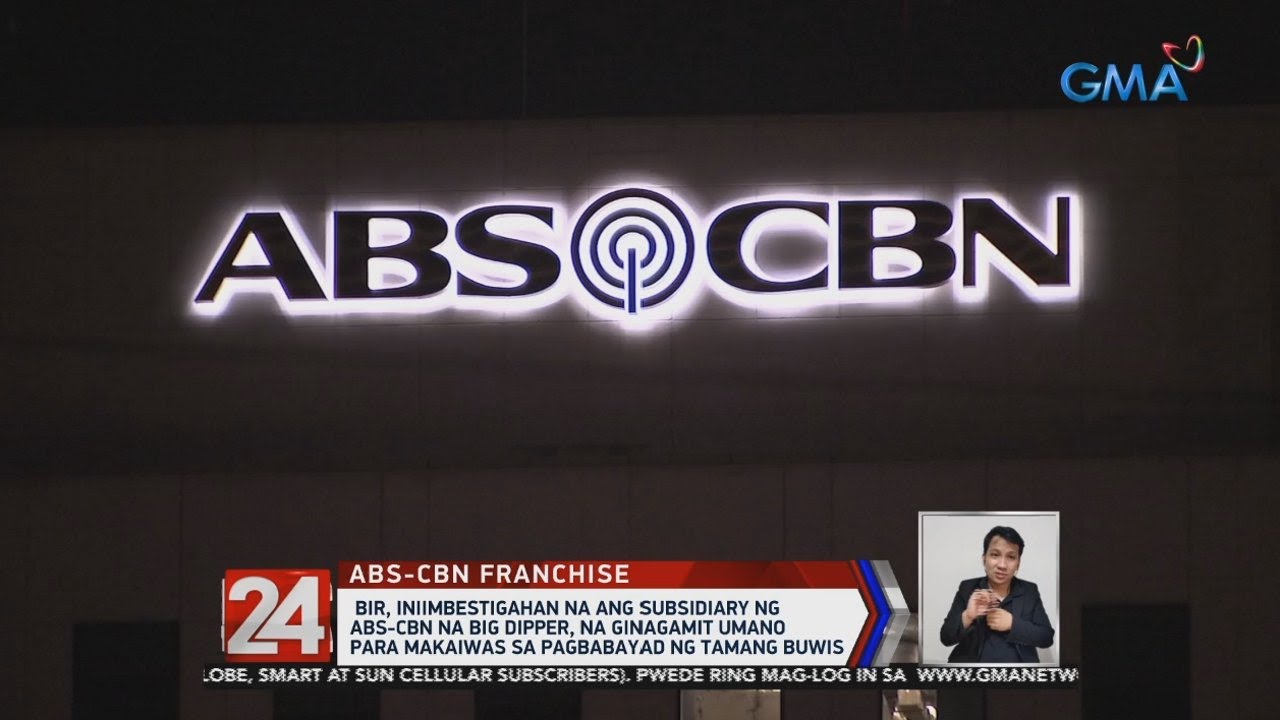 24 Oras: BIR, iniimbestighan na ang subsidiary ng ABS-CBN na Big Dipper