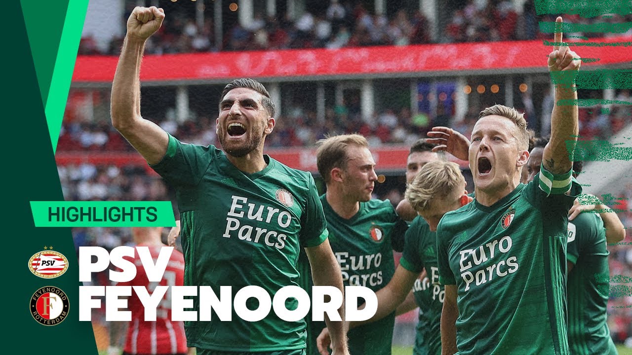 GROTE ZEGE in eerste topper! 🔥 | Highlights PSV - Feyenoord | 2021-2022