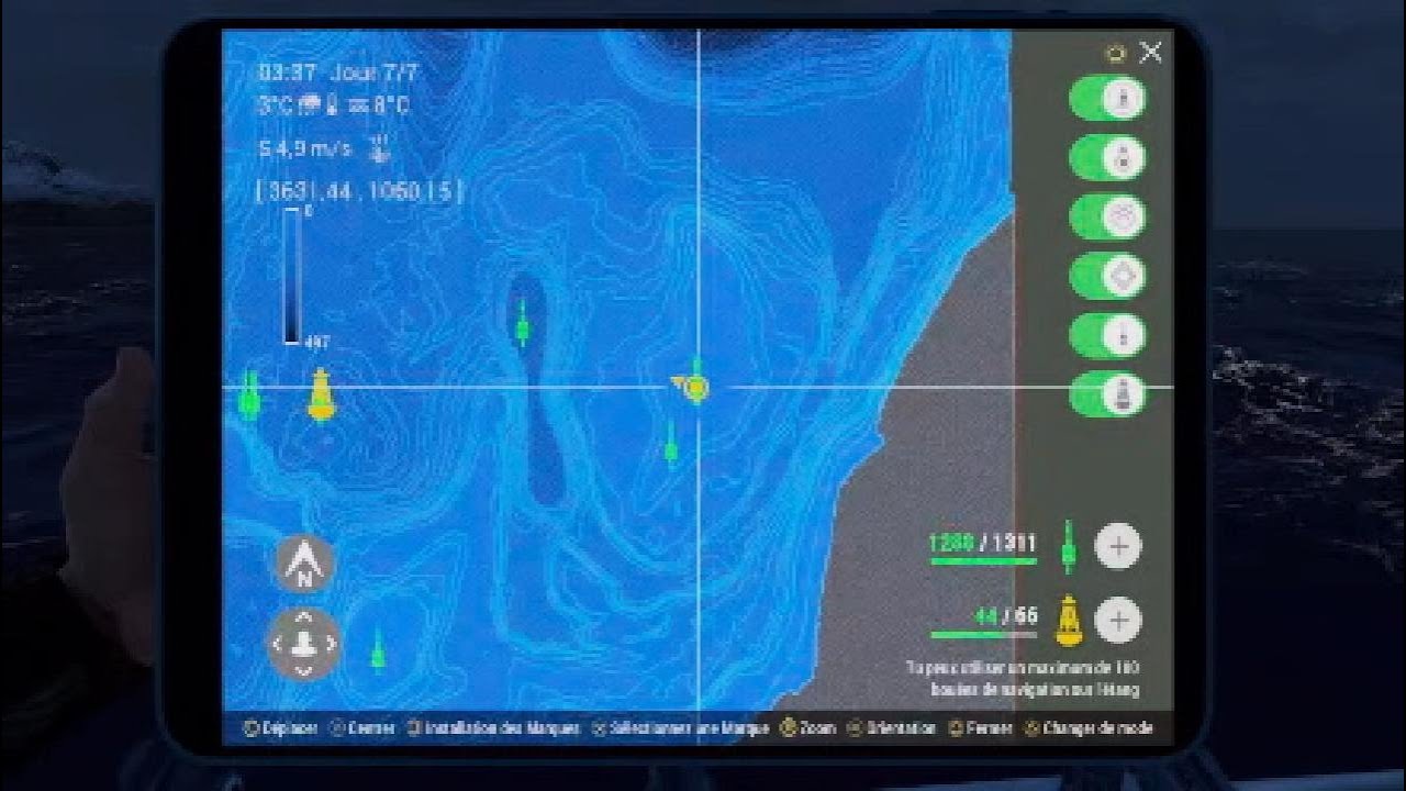 Chasse nocturne en eau salée:Calmar,Lumineux tuto Fr fishing planèt
