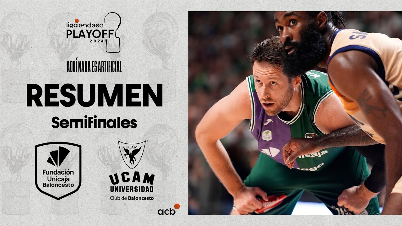 Unicaja - UCAM Murcia (79-88) RESUMEN | Playoff Liga Endesa 2024