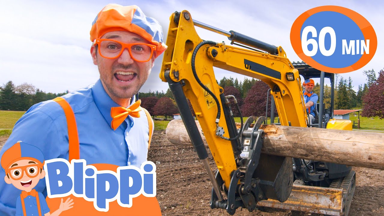 Blippi TEARS IT UP with Bulldozers and Excavators! | Blippi & Meekah Challenges and Games for Kids