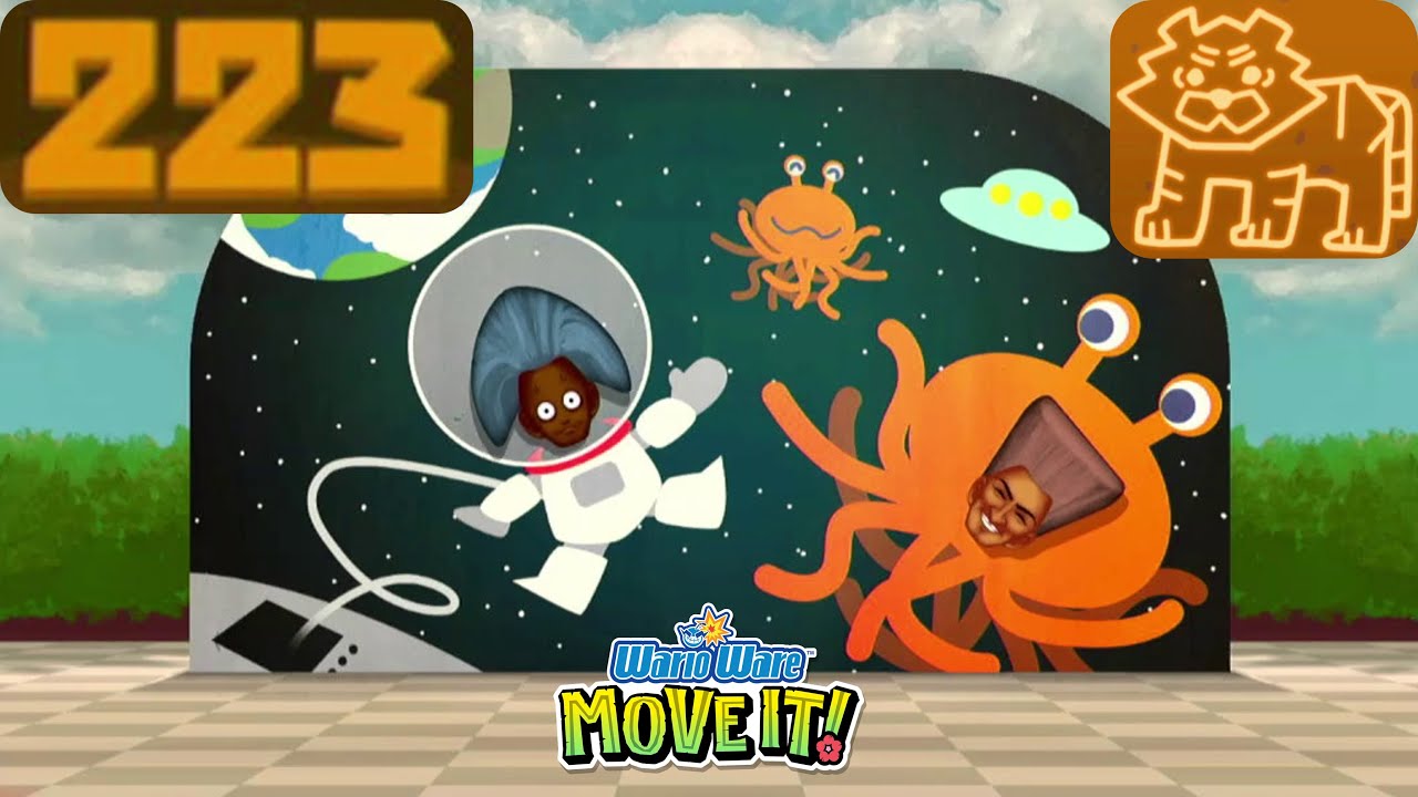 Super Hard - Score 223 | WarioWare: Move It! (Former WR)
