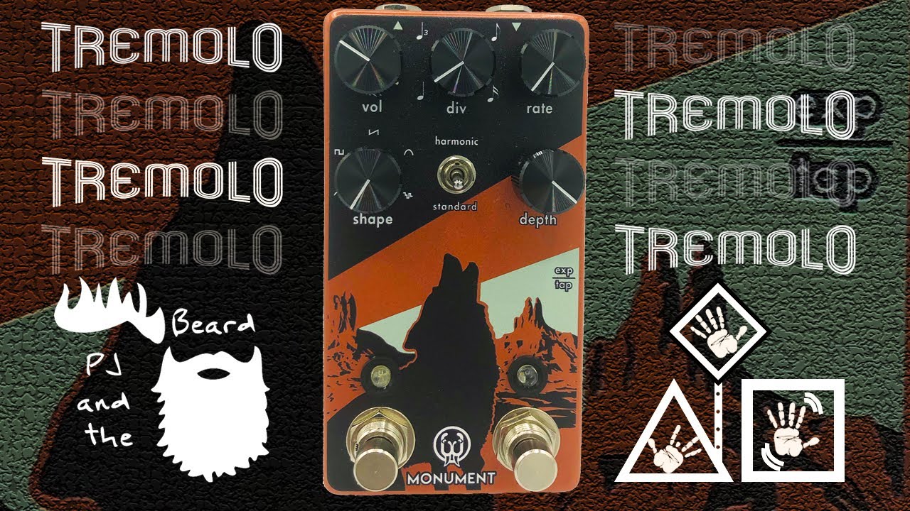 The Monument Harmonic Tap Tremolo V2 by Walrus Audio - The Tremolo Series