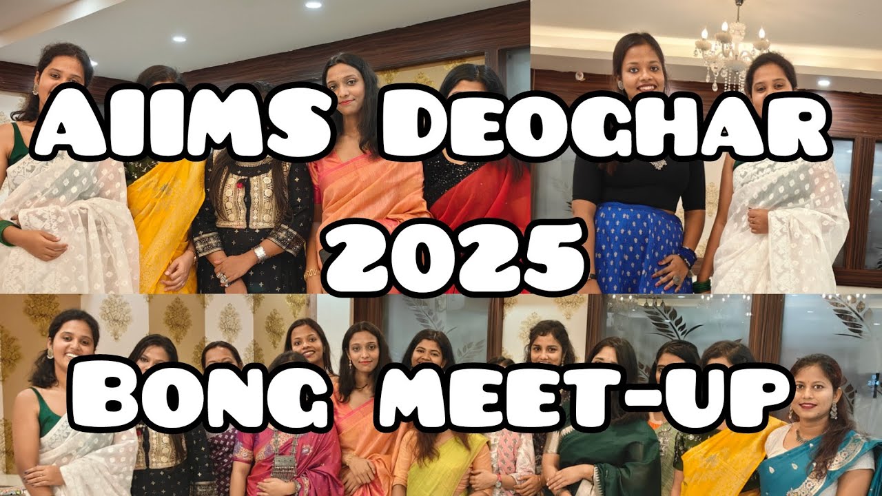AIIMS DEOGHAR BONG MEET-UP 2025♥️♥️#registerednurses #nursingofficer #aiims