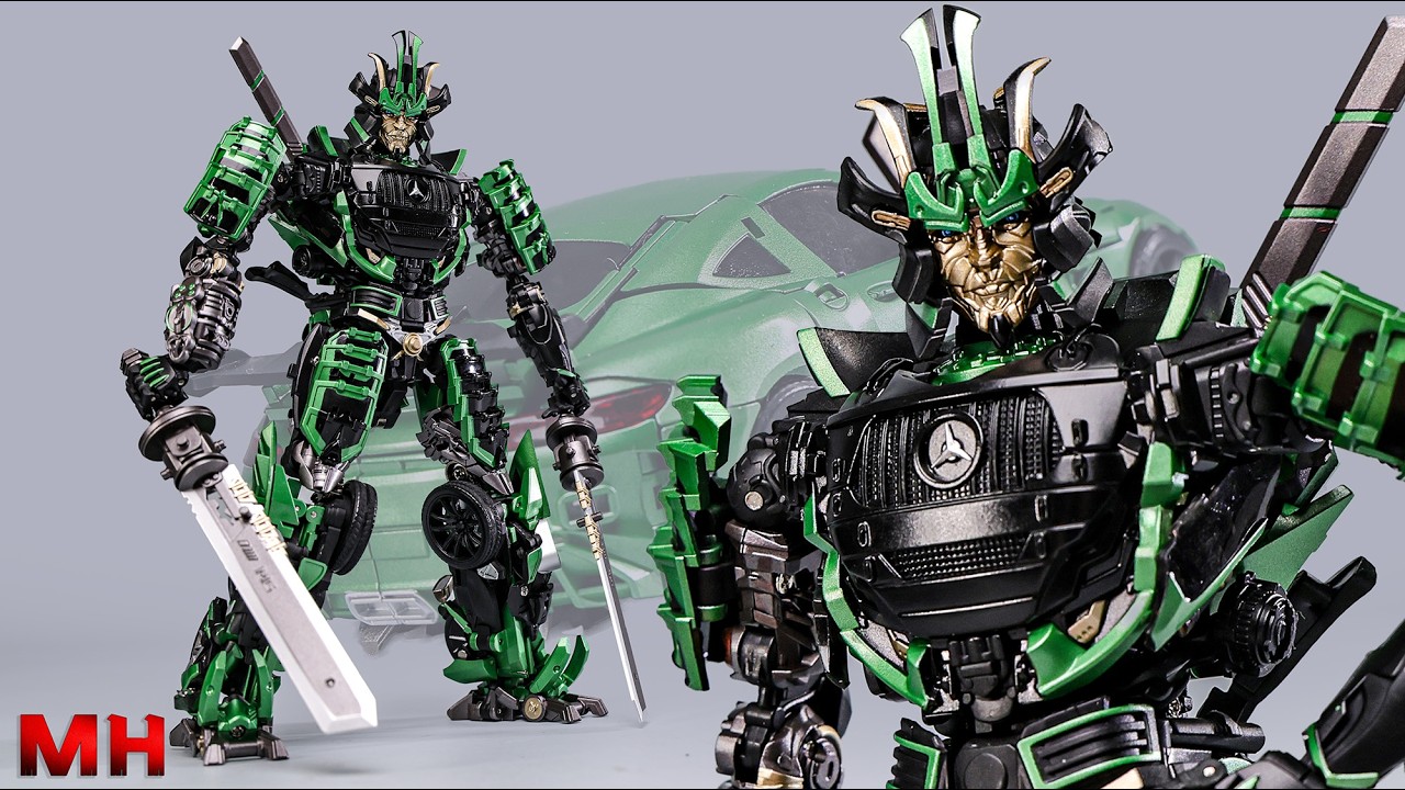 MetaGate G-07G Transformers: The Last Knight Drift Green Version Mercedes Benz Green Devil