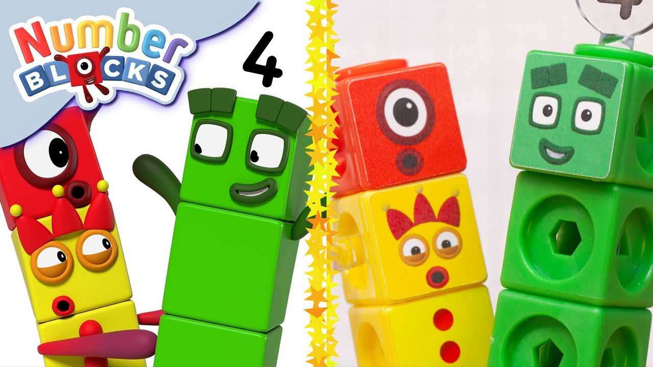 @Numberblocks- Peekaboo! 🙈✨| Numberblocks MathLink Cubes | Learn to Count