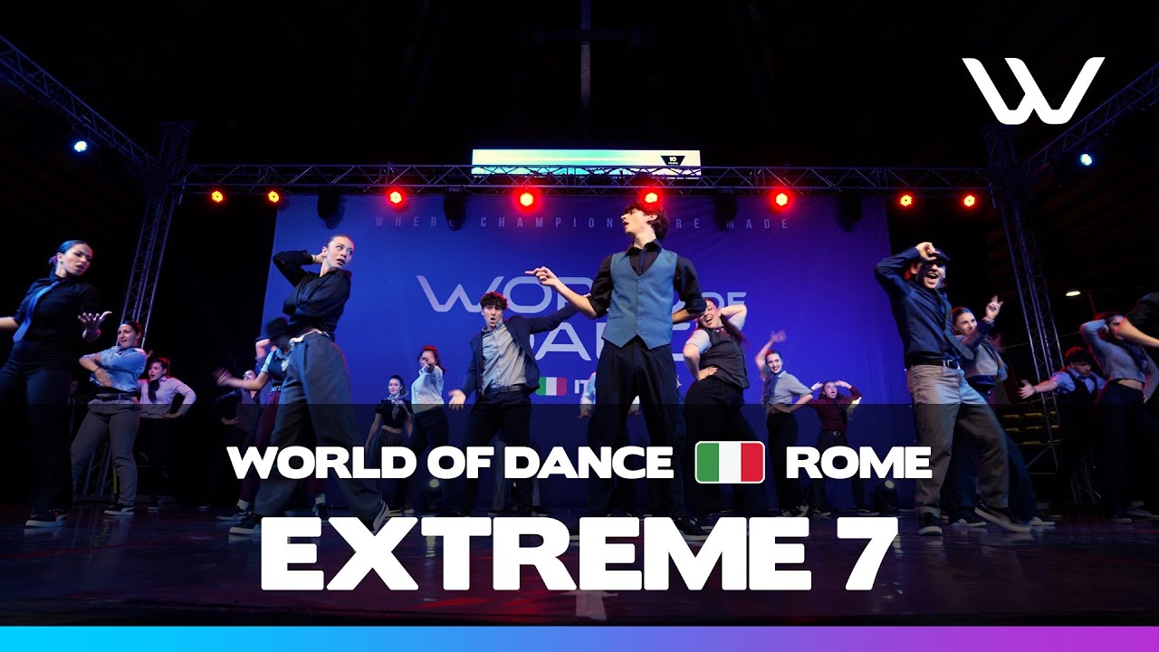 Extreme 7 | 3rd Place Junior Team Division | World of Dance Rome 2025 | #wodrome25