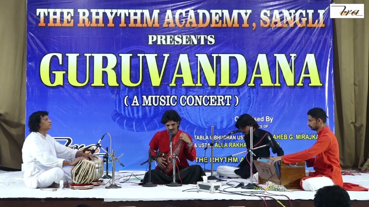 Raag Yaman by Pt. Nagesh Adgaonkar in Guruvandana Organised by The Rhythm Aacademy, Sangli - 2022