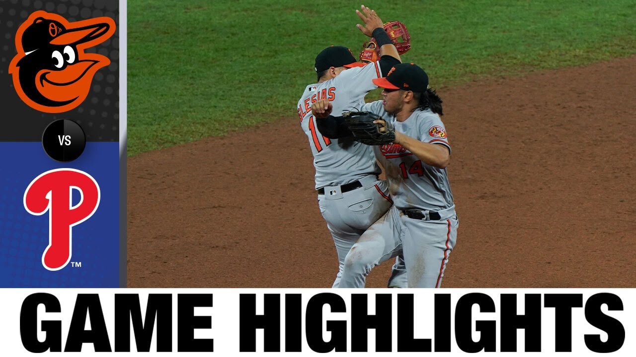 Chance Scisco erupts in 5-4 win vs. Phils | Orioles-Phillies Game Highlights 8/12/20
