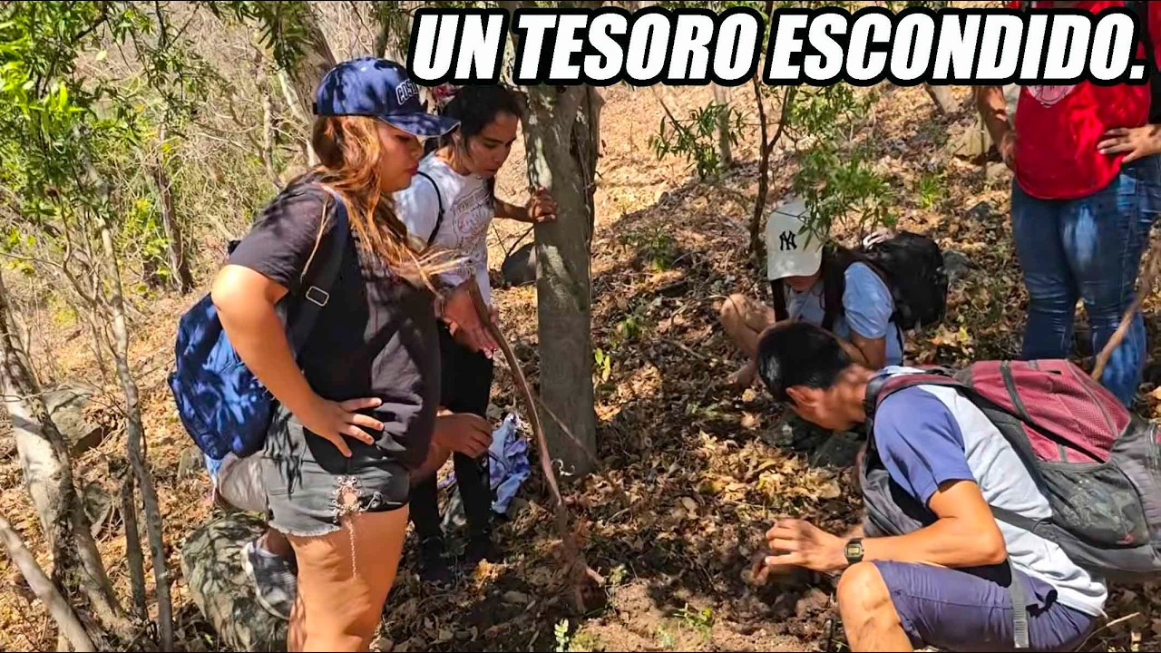 Encontramos un tesoro en medio de la montaña.