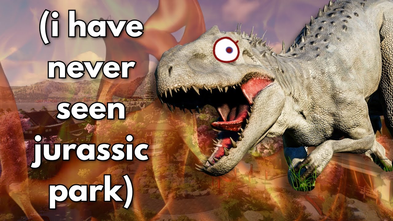 i recreated Jurassic Park in Jurassic World Evolution 3!