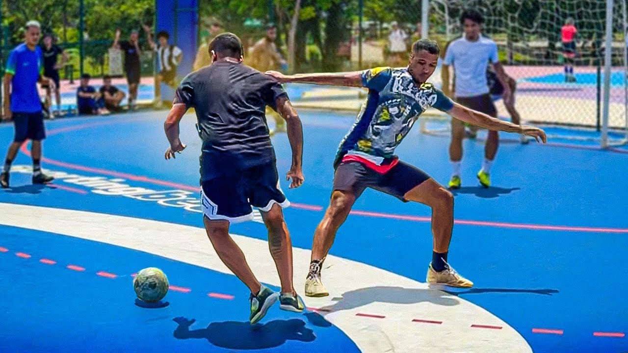 É DRIBLE ATRÁS DE DRIBLE, não tem como parar - JOGO REAL/RACHÃO