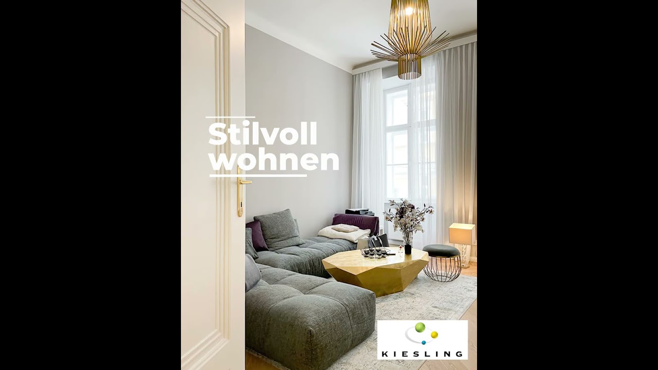 Stilvoll wohnen im designed apartment in 1090 Wien #immobilien #altbau #living #interior #kaufobjekt